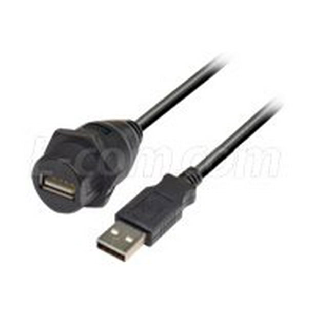 Pack of 10 10-02337 CBL USB A RCPT 2M BLK Pack of 10 10-02337 CBL USB A RCPT 2M BLK